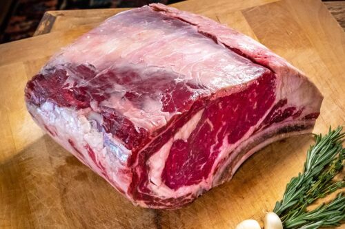 Guaranteed Premium Angus Beef Bone-In Ribeye Roast, 8-9 pounds