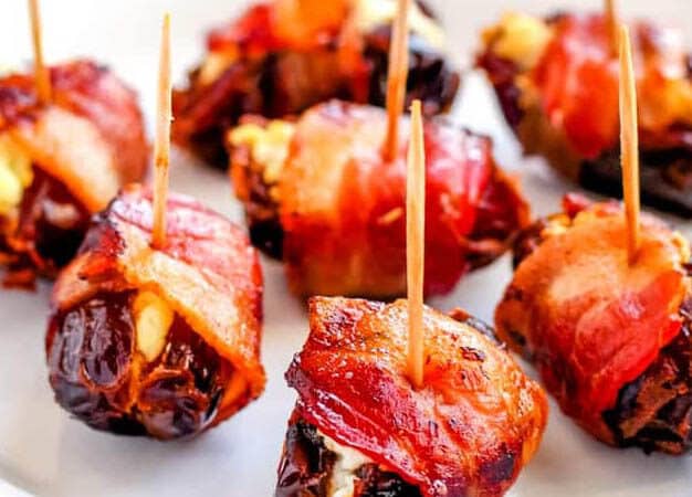 Appetizer-bacon-wrapped-goast-cheese-stuffed-dates-SQ