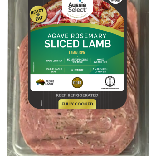 Agave Rosemary Sliced Lamb - 4 Oz. Mockup