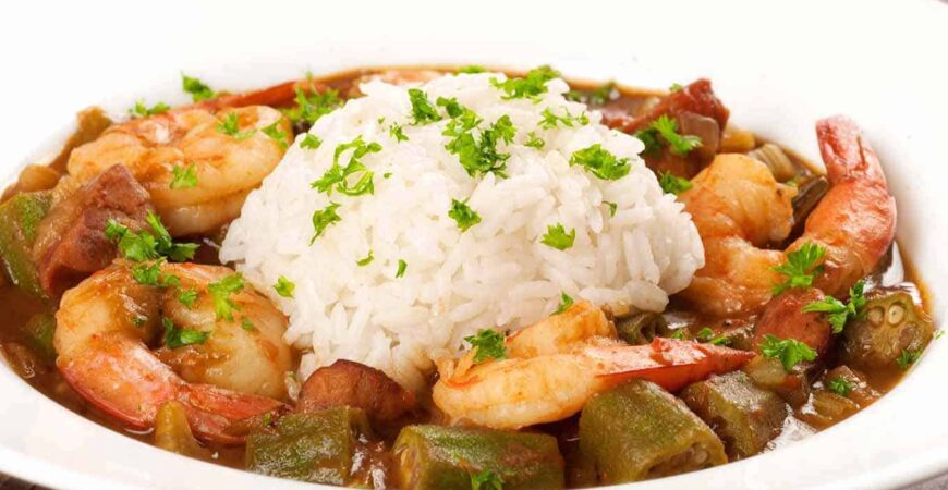 Shrimp and Andouille Gumbo