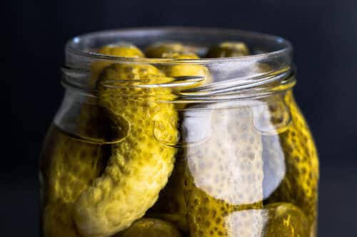 Bornibus Gherkins : Salted (Cornichons au Sel) pickles, whole, 30oz (860g)