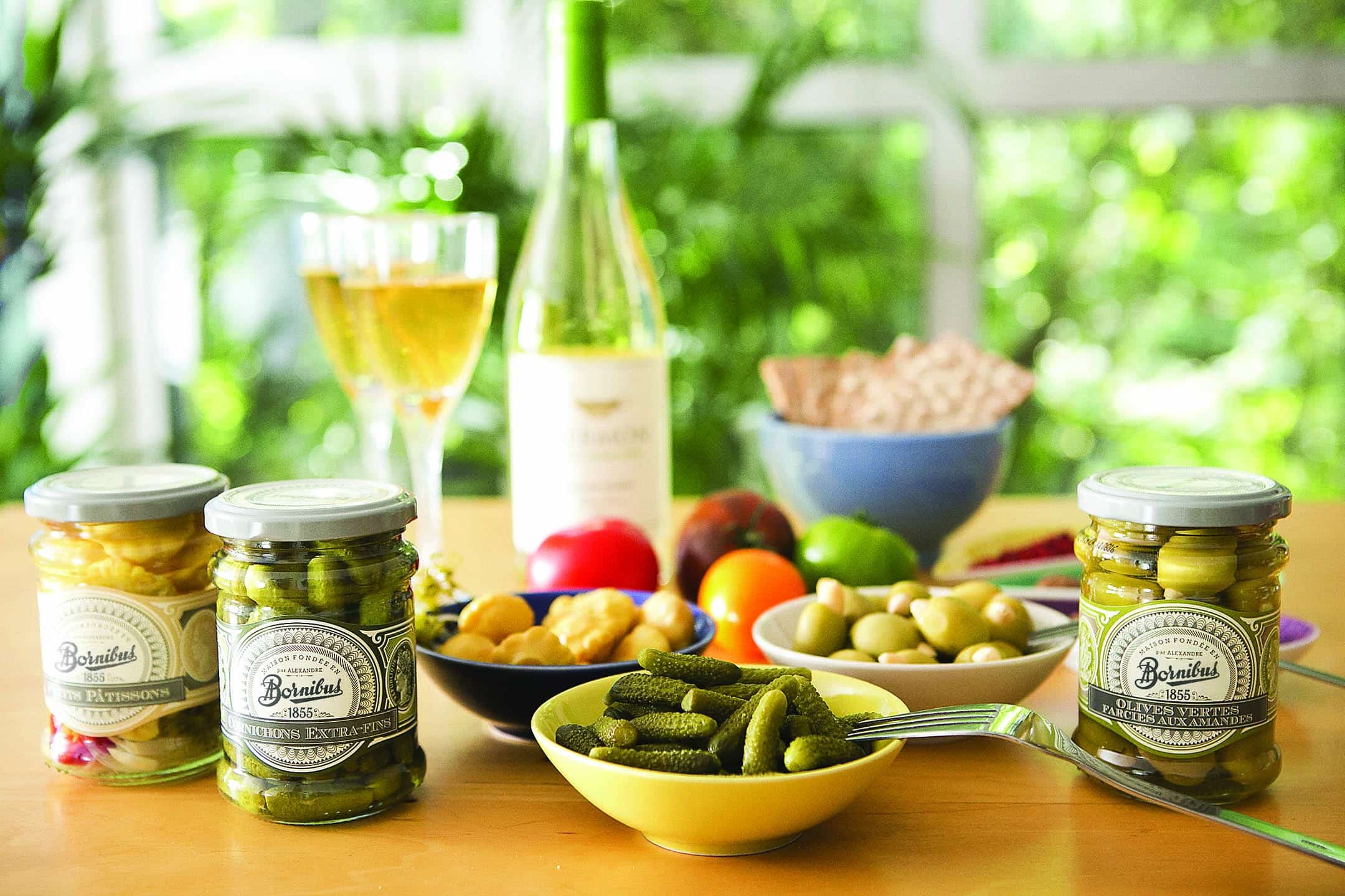 Bornibus Gherkins : Extra Fine (Cornichons Extra-Fins) pickles, whole, 8.5oz (240g)