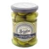 Bornibus Green Olives : Green olives stuffed with almonds (Olives Vertes Farcies aux Amandes), 9.5oz (270g)