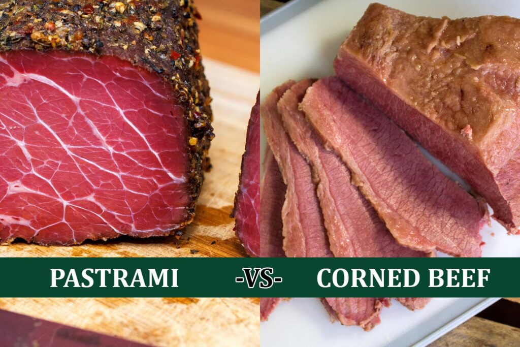 pastrami versus corned beef