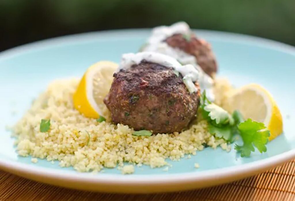 Grilled Moroccan Meatballs
