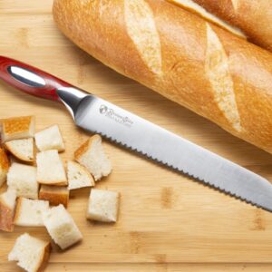 8" BREAD KNIFE with BLADE PROTECTOR