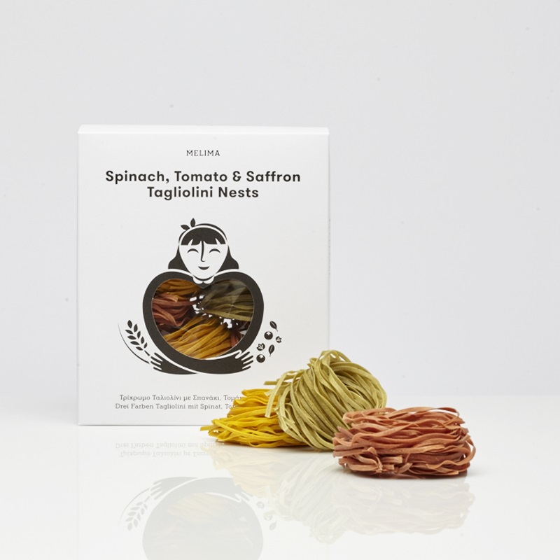 Melima_Spinach, Tomato _ Saffron Tagliolini Nests