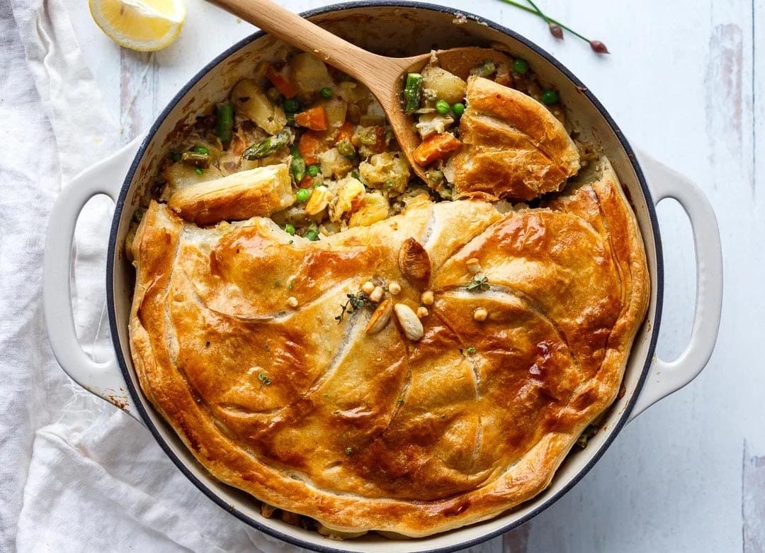 Spring Vegetable Pot Pie - Miz En Place