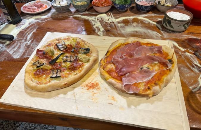 Pizza and Tiramisù Cooking Class