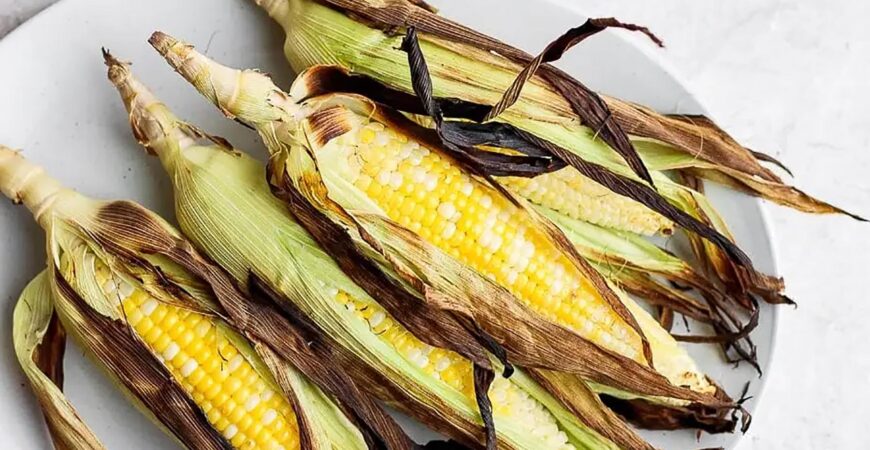 Grilled Corn in Husks
