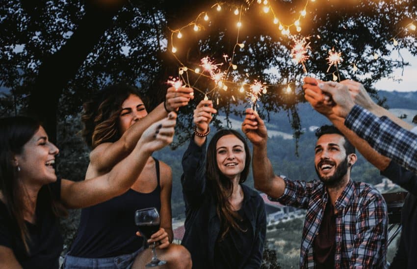 Dinner in the Chianti Vineyards