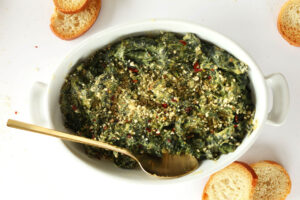 Creamy Kale and Spinach Dip
