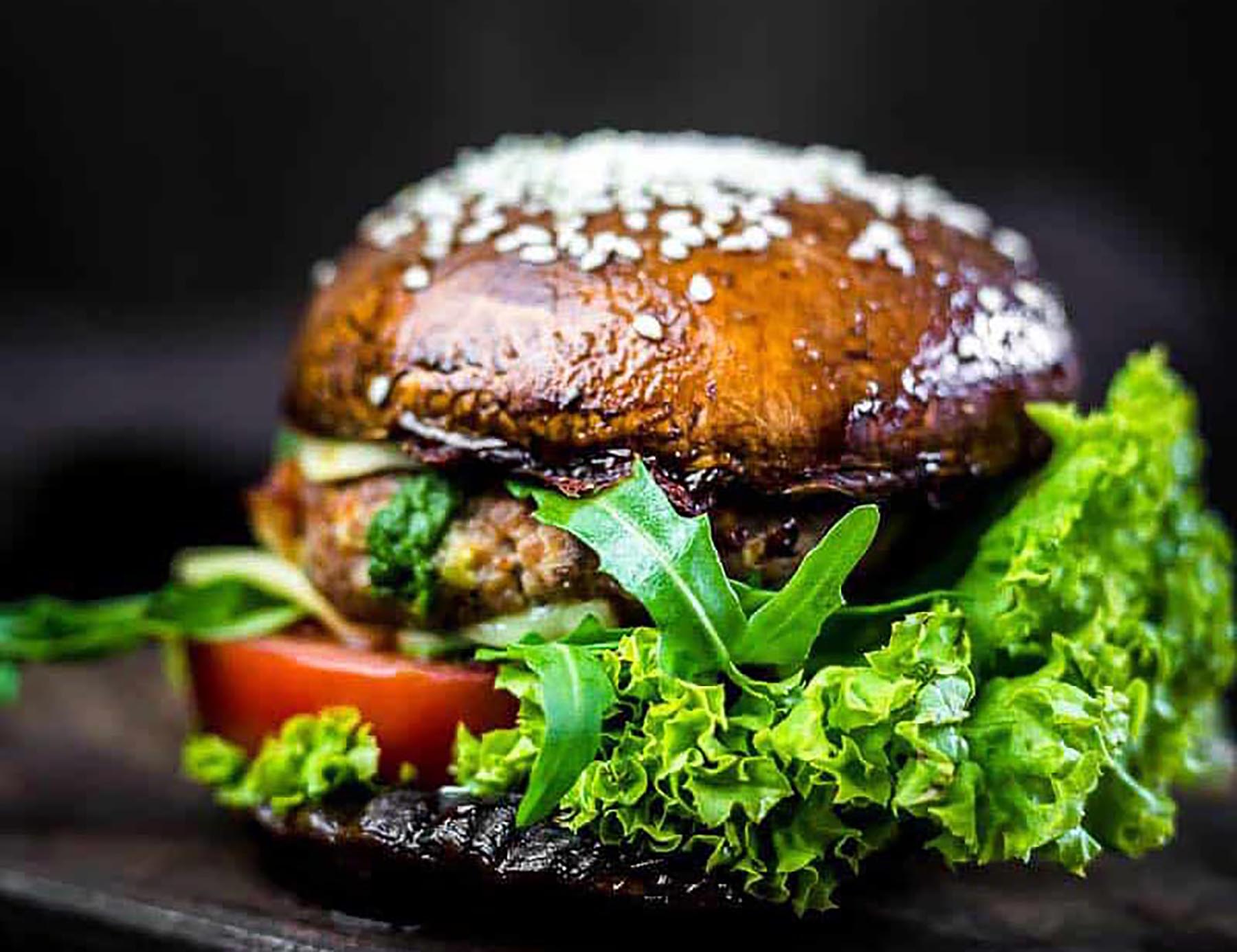 Portobello Mushroom Burger - Miz En Place