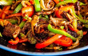 Asian Style Pepper Steak