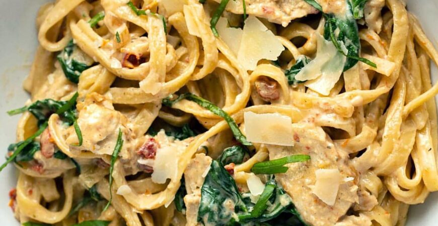 Chicken Florentine Pasta