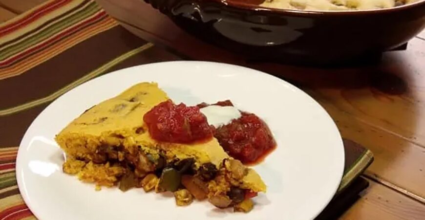 Cornbread Tamale Pie with Butternut Squash Cornbread Tamale Pie with Butternut Squash