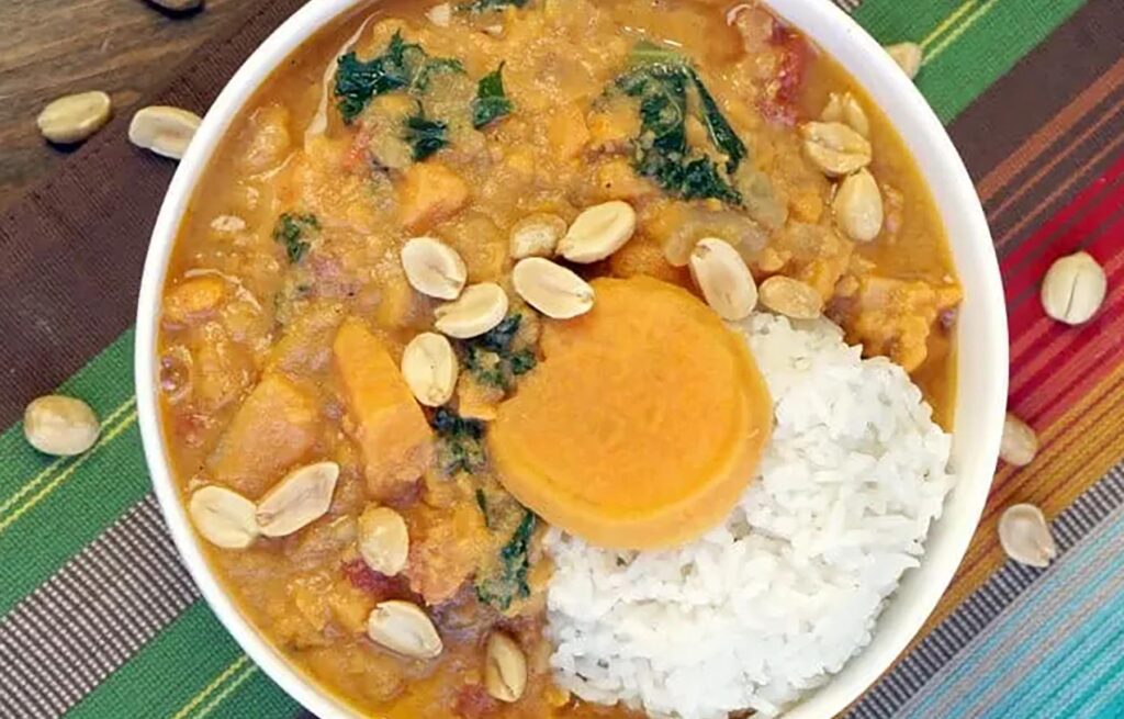 Vegetarian African Peanut Soup
