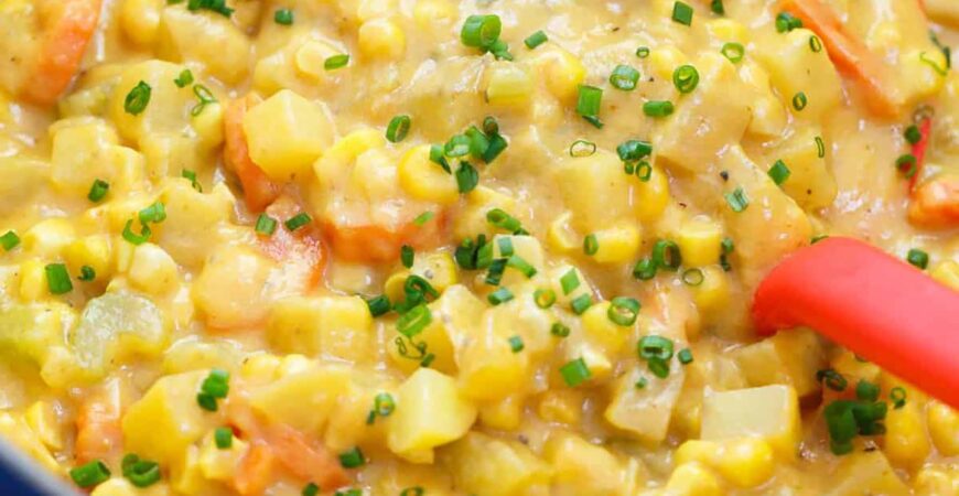Pumpkin Corn Chowder