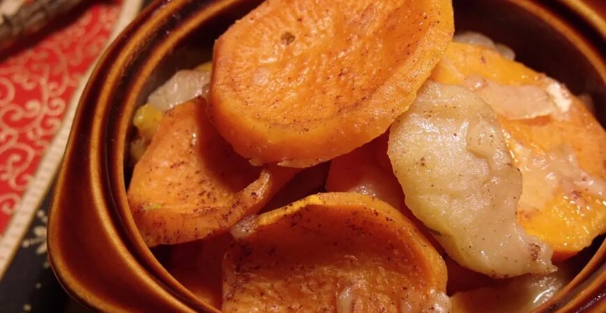Sweet Potato Apple Bake