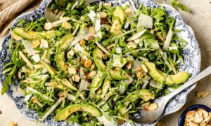 Asiago Arugula Pear Salad
