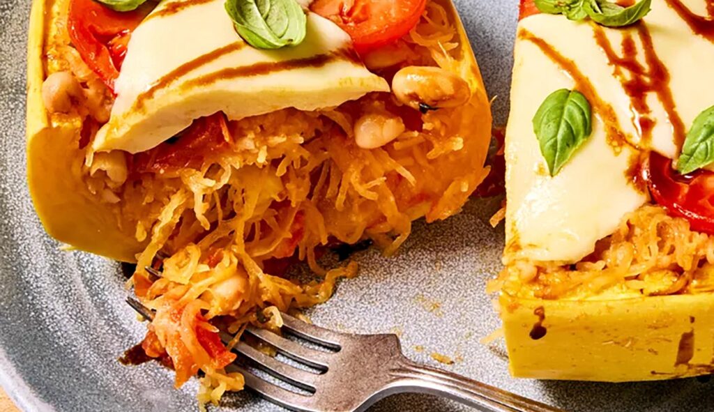 Spaghetti Squash Caprese