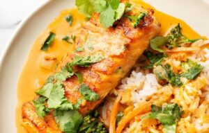 Salmon Coconut Curry