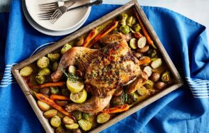 Roasted Spatchcock Chicken