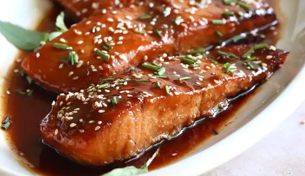 Maple Glazed Salmon