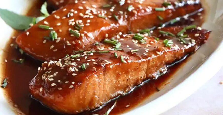 Maple Glazed Salmon