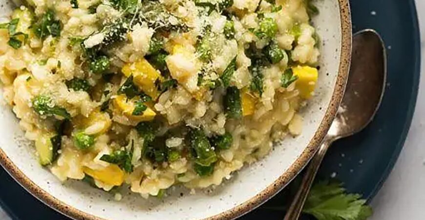 Spring Vegetable Risotto