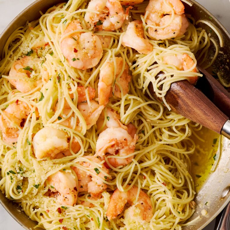 Garlic Butter Shrimp Pasta