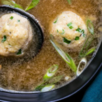 Miso Matzo Ball Soup
