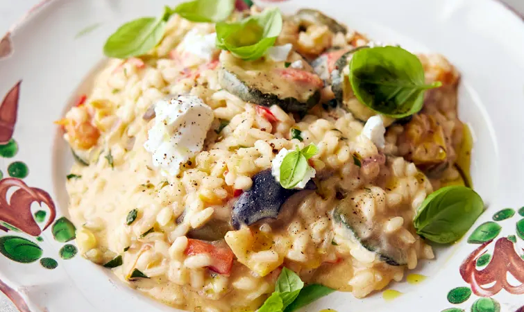 Ratatouille Risotto