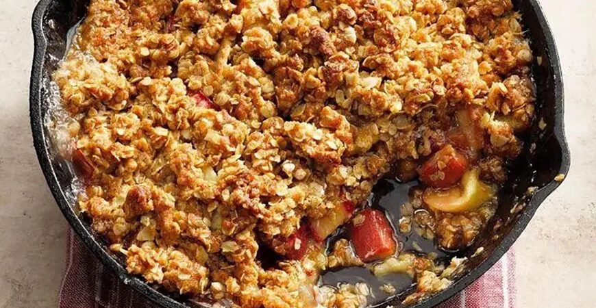 Rhubarb Crisp