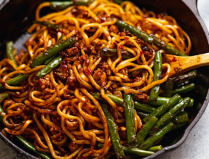Spicy Sichuan Pork Noodles