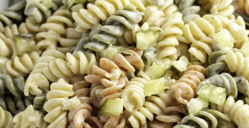 Dill Pickle Pasta Salad