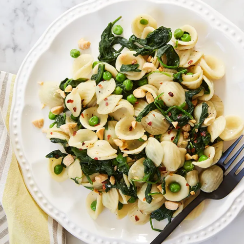 Orecchiette with Spring Greens