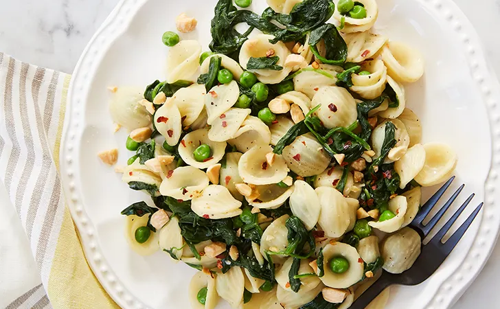 Orecchiette with Spring Greens