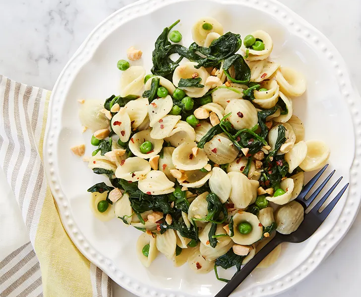 Orecchiette with Spring Greens