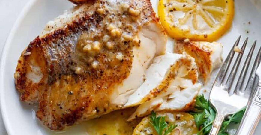 Pan-Seared Chilean Sea Bass