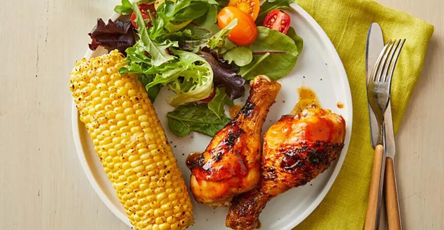 Air Fryer BBQ Chicken