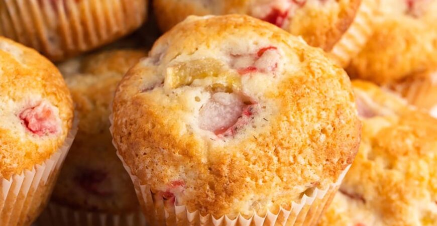 Strawberry Banana Muffins