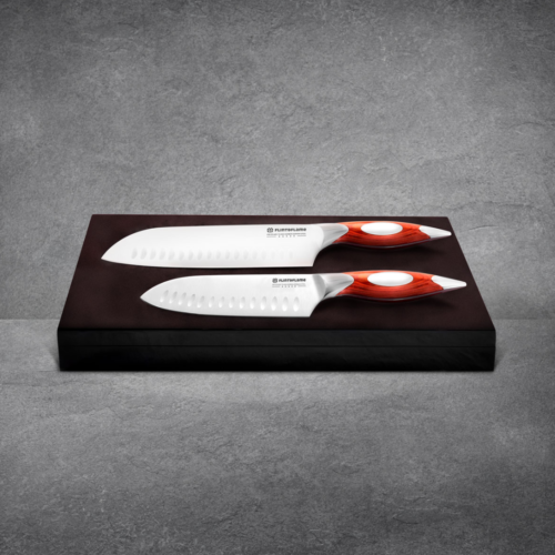 2pc Classic Series Santoku Set In Wood Box 2pc Classic Series Santoku Set In Wood Box