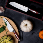 2pc Classic Series Santoku Set In Wood Box pic