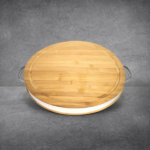 Round Bamboo Cutting Board